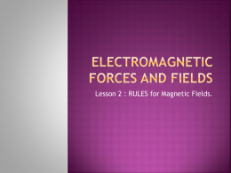Electromagnetic Forces and Fields