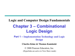 Chapter 2 - Part 1 - PPT - Mano & Kime