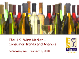 PR Recommendation For Wine Market Council