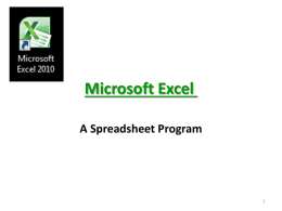 Microsoft Excel - Bishop Ireton High School