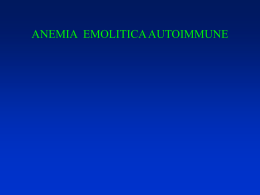 Anemia emolitica autoimmune