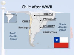 Chile after WWII