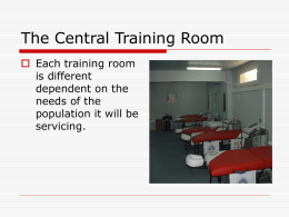 The Central Training Room - Santa Ynez Valley Union High