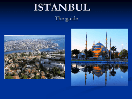 ISTANBUL - Where do cultures meet?