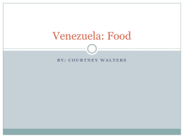 Venezuela: Food
