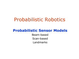 Probabilistic Robotics - Texas Tech University