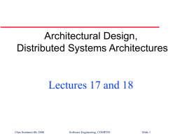 Architectural Design - University of Liverpool