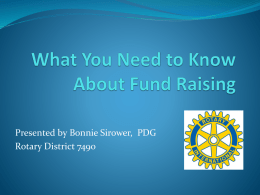What You Need to Know About Fund Raising