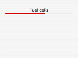 Fuel cells - I.T. at The University of Toledo
