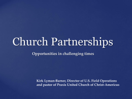 Church Partnerships - The Fuller Center for Housing