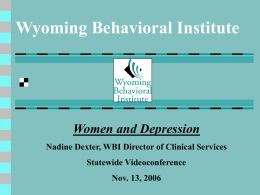 Wyoming Behavioral Institute