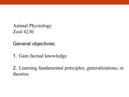 Animal Physiology, Chapter 1