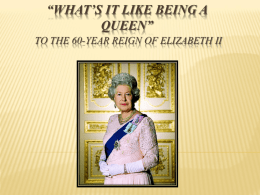 What’s it like being a queen” To the 60
