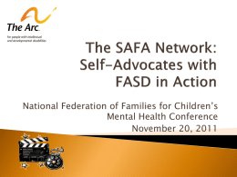 SAFA Network Webinar