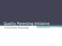 Quality Parenting Initiative - Florida Philanthropic Network