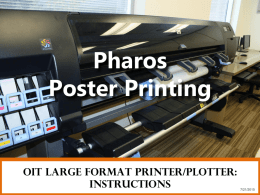 Poster Printing - Office of Information Technology