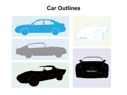 Car Outlines Template - Presentation Magazine