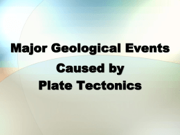 Plate Boundary Notes - Ponder Independent School District