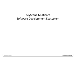 Introduction to KeyStone Software ECO