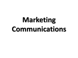 Marketing Communications - Jacksonville State University