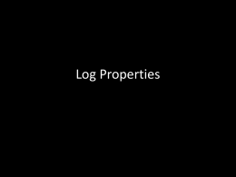 Log Properties - Mukwonago Area School District