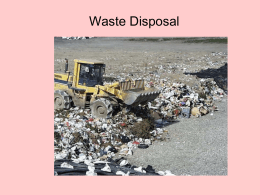 Waste Disposal - Groton School