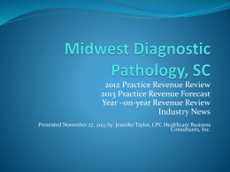 Midwest Diagnostic Pathology, SC