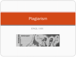 Plagiarism - EduVenture