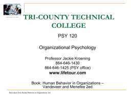 TRI-COUNTY TECHNICAL COLLEGE