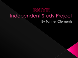 Independent Study Project