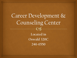 BCTC Career Development & Counseling Center