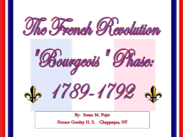 French Revolution -