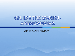 CH. 17-2 THE SPANISH