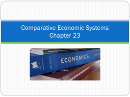 Comparative Political Systems Chapter 22