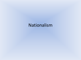 Nationalism - Garnet Valley School District