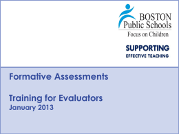 Planning for District Optimization