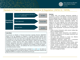 MIFID - Central Bank of Ireland