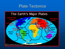 Plate Tectonics - Johnston County Schools