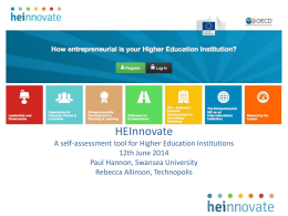 HEInnovate - Higher Education