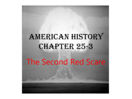American History Chapter 25-3