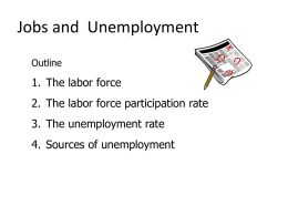 Jobs and Unemployment - Arkansas State University