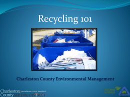 Charleston County Environmental Management Greening