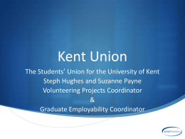 Kent Union - University of Kent