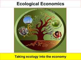 Ecological Economics - Universitas Brawijaya