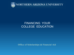 Graduate Student Orientation - Northern Arizona University