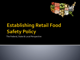 Federal, State and Local Relations