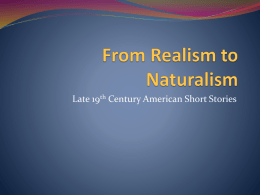 From Realism to Naturalism