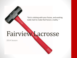 Fairview Lacrosse
