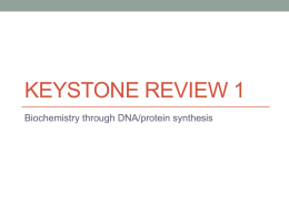 Keystone review