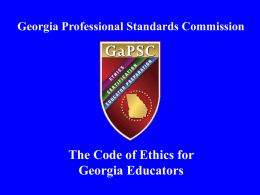 Ethical Leadership - Cobb County School District